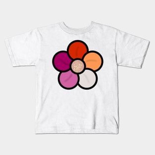 Lesbian flower Kids T-Shirt